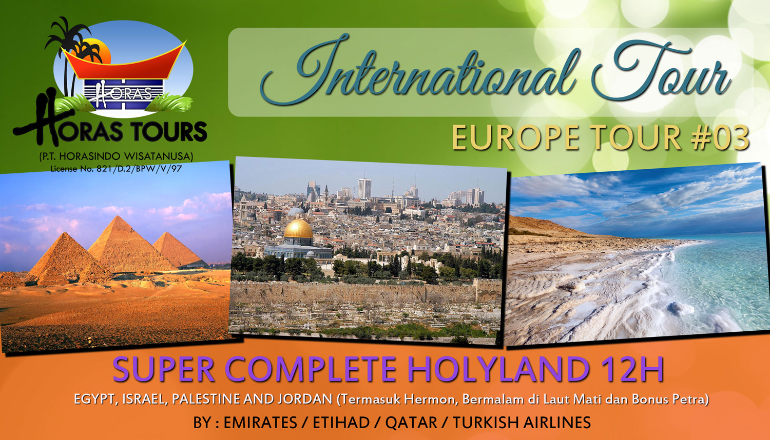 Complete Holyland Tour